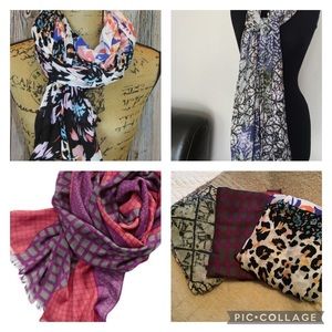 Cabi Scarves Set of 3 EUC